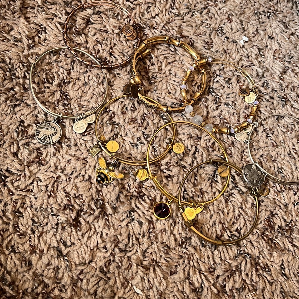 Alex and ani bracelet comes with all 8 bracelets